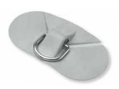 PLACCA CON ANELLO PER ORMEGGIO