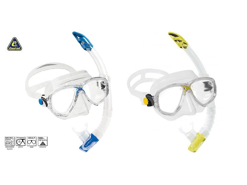 SET MASCHERA CRESSI MAREA VIP