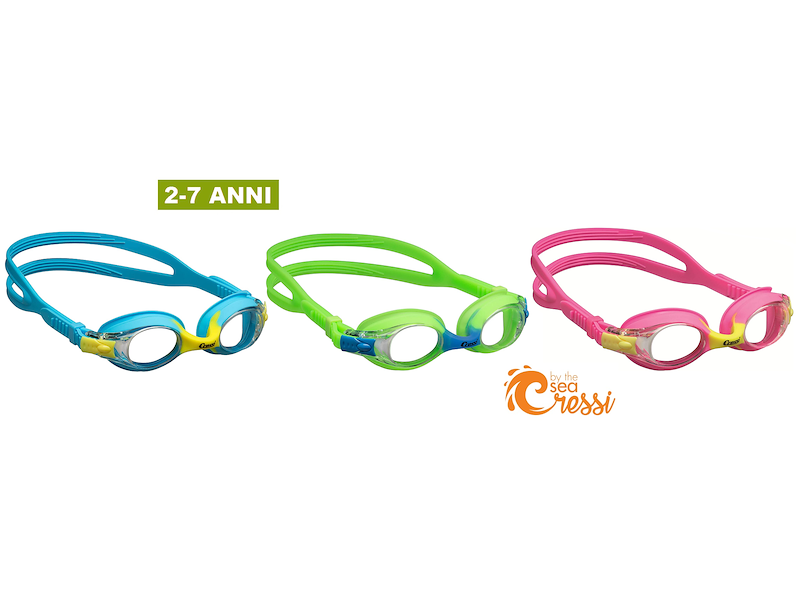 OCCHIALINI NUOTO BABY DOLPHIN 2.0