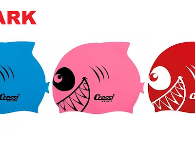 CUFFIA NUOTO SHARK