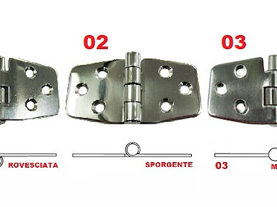 CERNIERE INOX 2mm