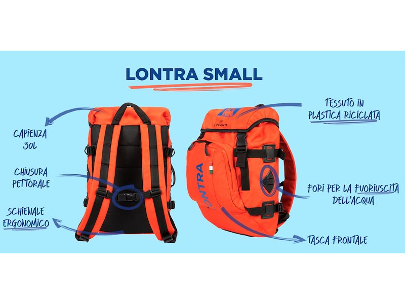 ZAINO GALLEGGIANTE LONTRA SMALL