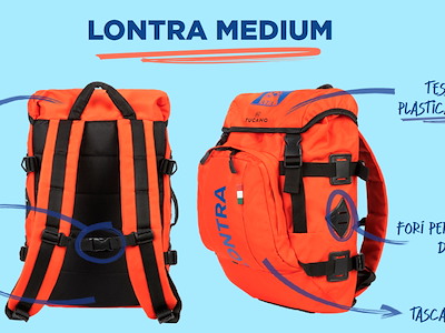 ZAINO GALLEGGIANTE LONTRA MEDIUM