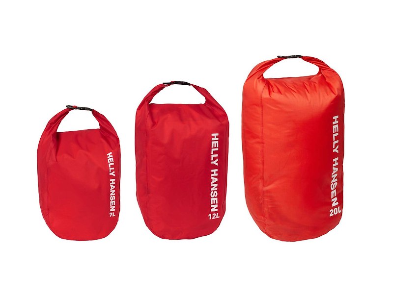HH LIGHT DRY BAG RED