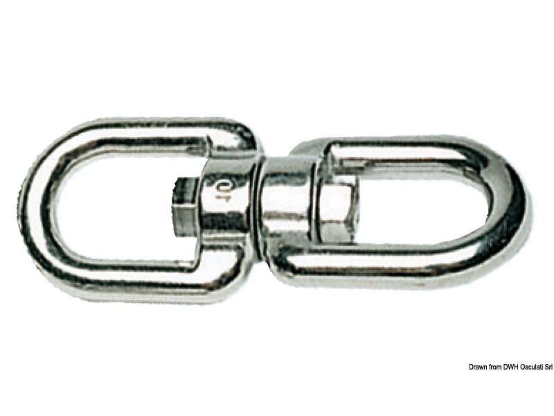 Girella in acciaio inox AISI 316