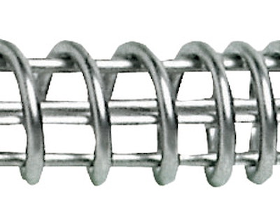 Molla ormeggio in acciaio inox lucidato a passo variabile