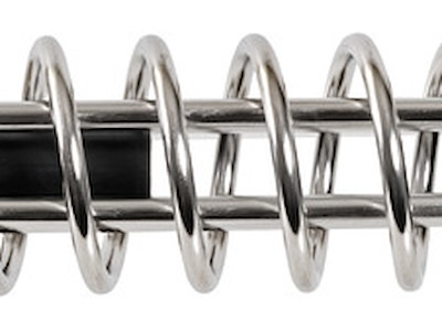 Molla ormeggio in acciaio inox lucidato