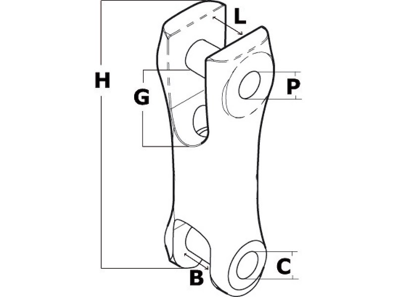 Giunto senza sporgenza per ancore