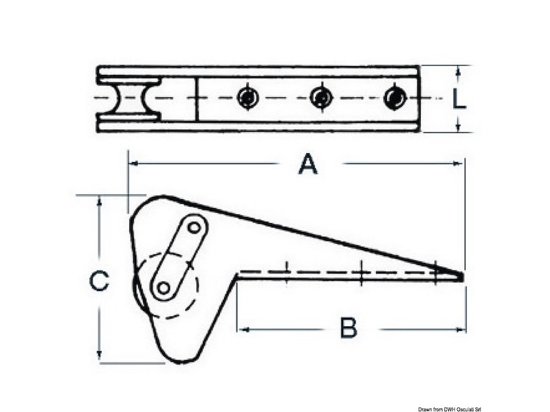 Musone speciale per ancore Bruce o Trefoil®