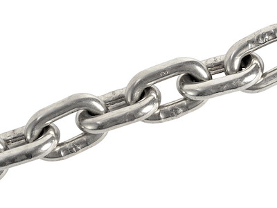 Catena calibrata in acciaio inox AISI 316