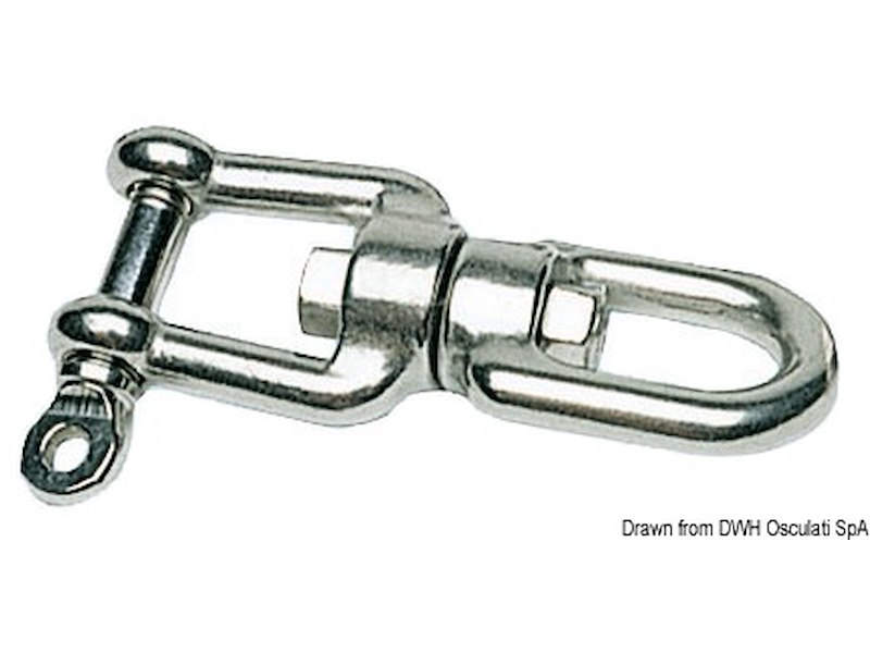 Girella in acciaio inox AISI 316 lucidate a specchio