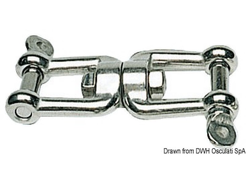 Girella in acciaio inox AISI 316 lucidate a specchio