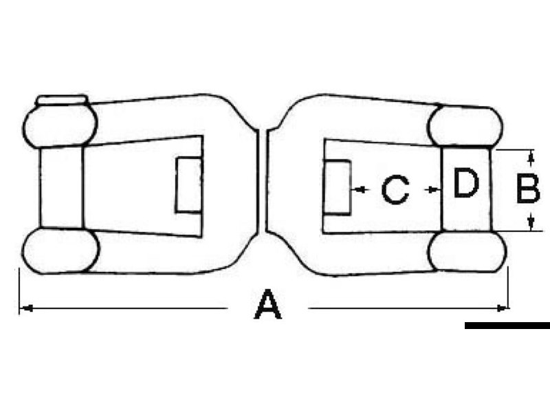 Girella in acciaio inox AISI 316 lucidate a specchio