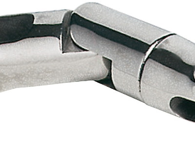 Attacco girevole a doppio snodo per ancore