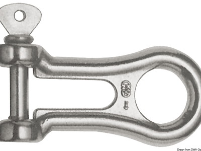 Connettore a cavallotto KONG Chain gripper in acciaio inox 316