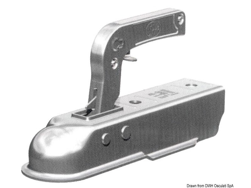 Gancio omologato per rimorchio