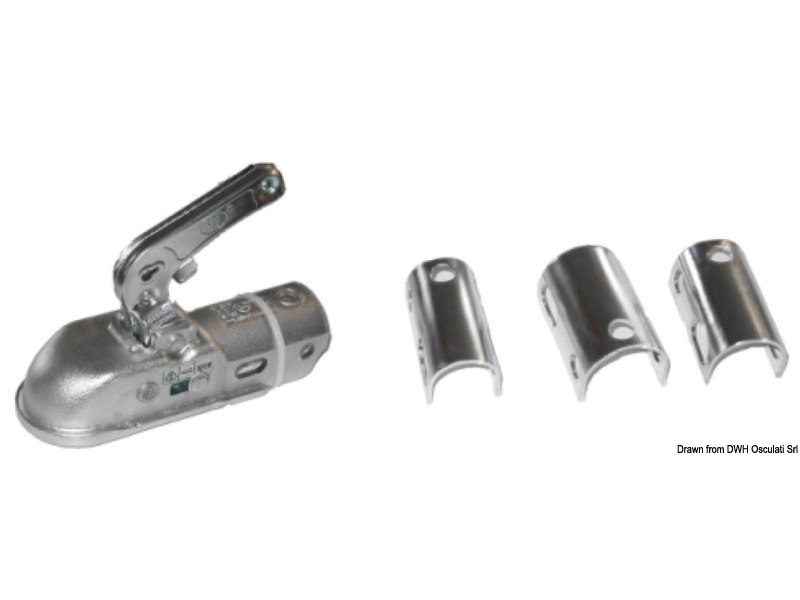 Gancio omologato per rimorchio