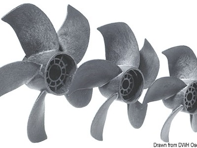 Elica di ricambio per thruster LEWMAR