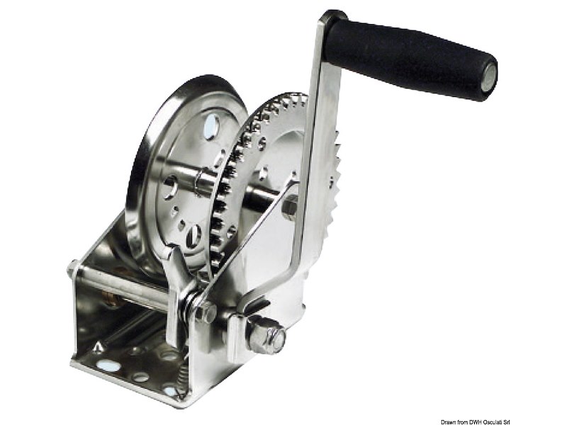 Arganello per alaggio in inox Dual Drive