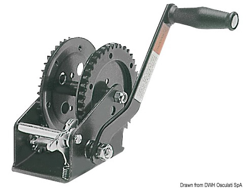 Arganello Dual Drive per alaggio imbarcazione