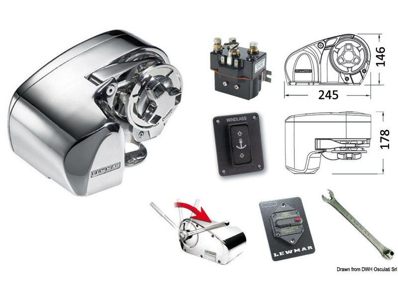 Verricello LEWMAR V-700