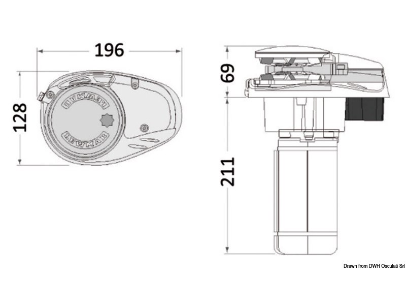 Verricello LEWMAR V-700