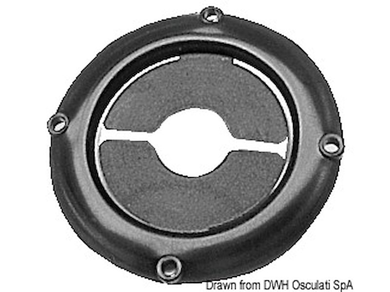 Ghiera passacavi in polipropilene