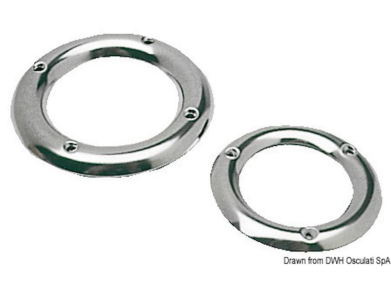 Ghiera passacavo e guarnizione con taglio in PVC