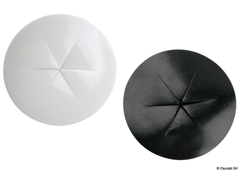 Ghiera passacavo e guarnizione con taglio in PVC