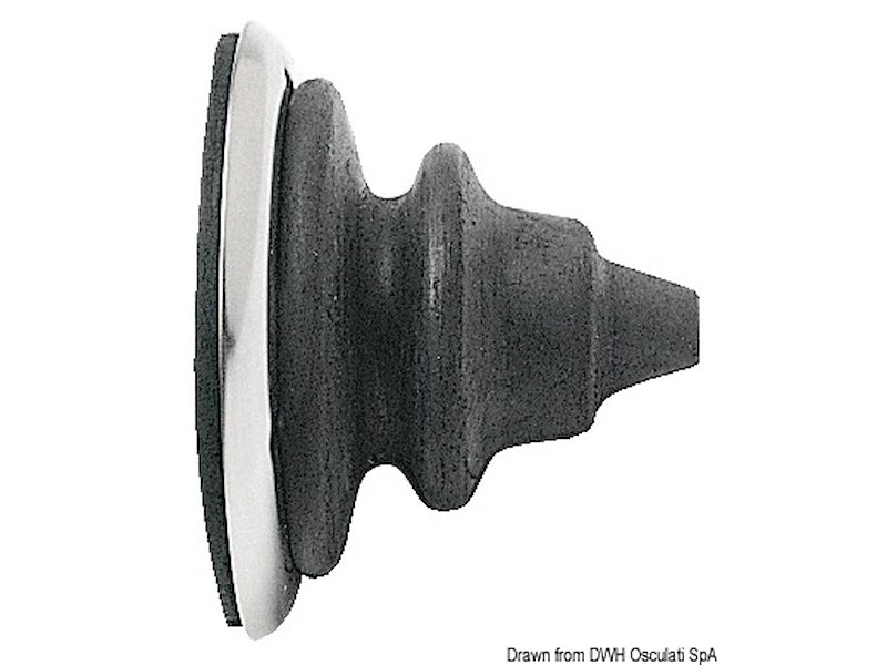 Ghiera passacavo 03.410.02 completa di soffietto