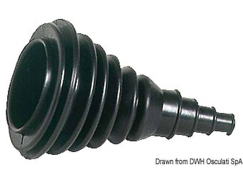 Soffietto passacavo in gomma antisalino Dutral