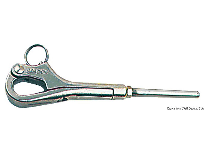 Moschettone apribile a pellicano