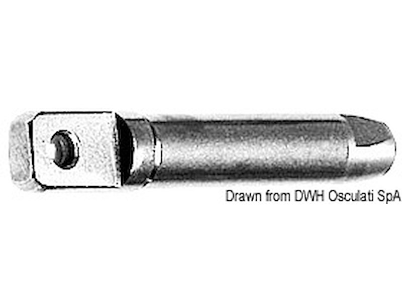Terminale in acciaio inox AISI 316 per cavo Parafil tipo 03.182.07 o 03.182.09