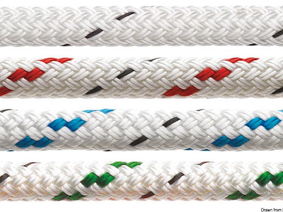 Cima bianca MARLOW Doublebraid con segnalino