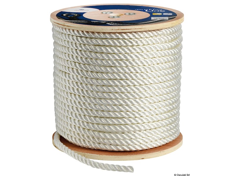 Cima in poliestere ritorto a 3 capi ad alta tenacità