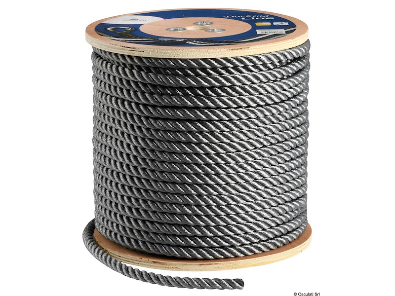 Cima in poliestere ritorto a 3 capi ad alta tenacità