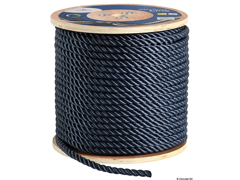 Cima in poliestere ritorto a 3 capi ad alta tenacità