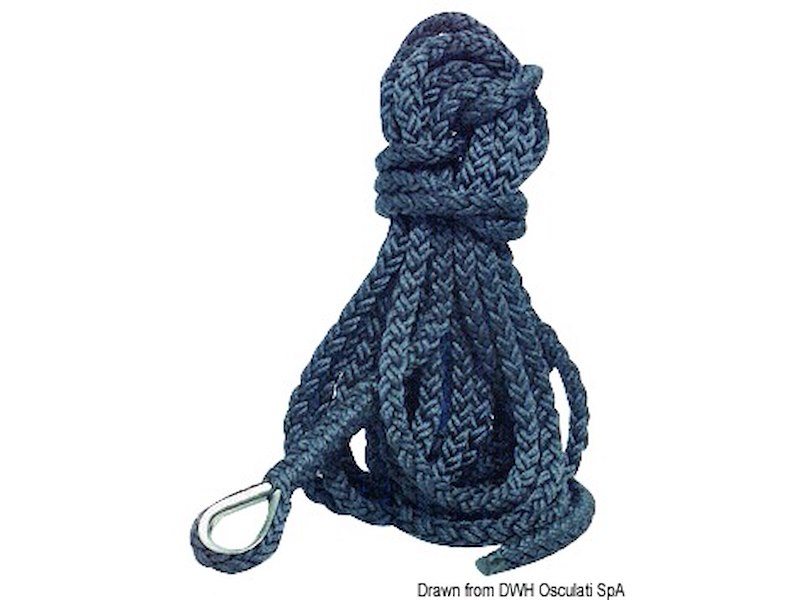 Cima di ormeggio impiombata ad alta tenacità