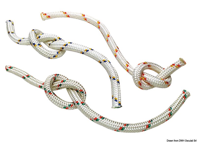 Doppia treccia a basso stiramento in poliestere ad alta tenacità