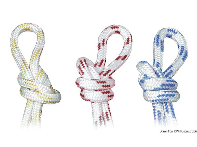 Doppia treccia per scotte Dyneema