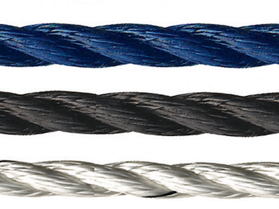 Cime MARLOW da ormeggio a 3 capi in poliestere