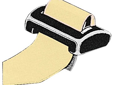 Fibbia Sea Sure in nylon nero