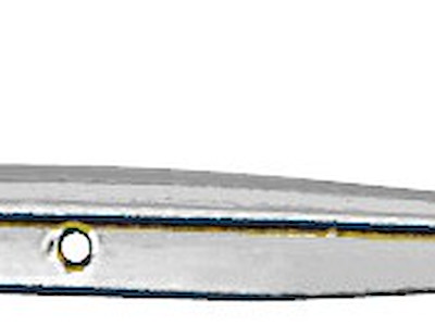 Tenditore con forcella fissa e terminale a pressare