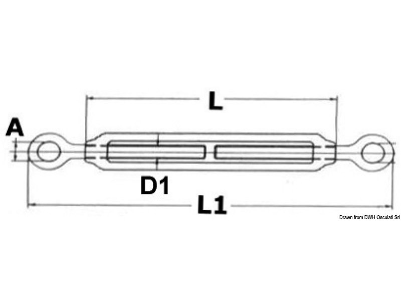 Tenditore con due occhi