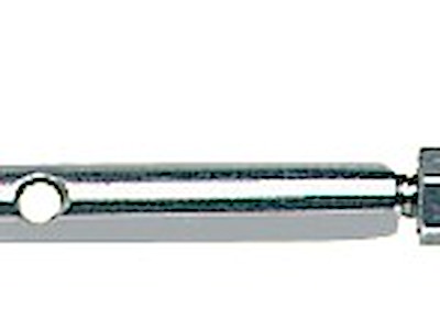 Tenditore tornito con incorporato terminale per cavo Parafil