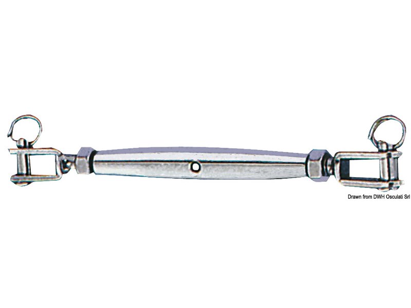 Tenditore con due forcelle fisse