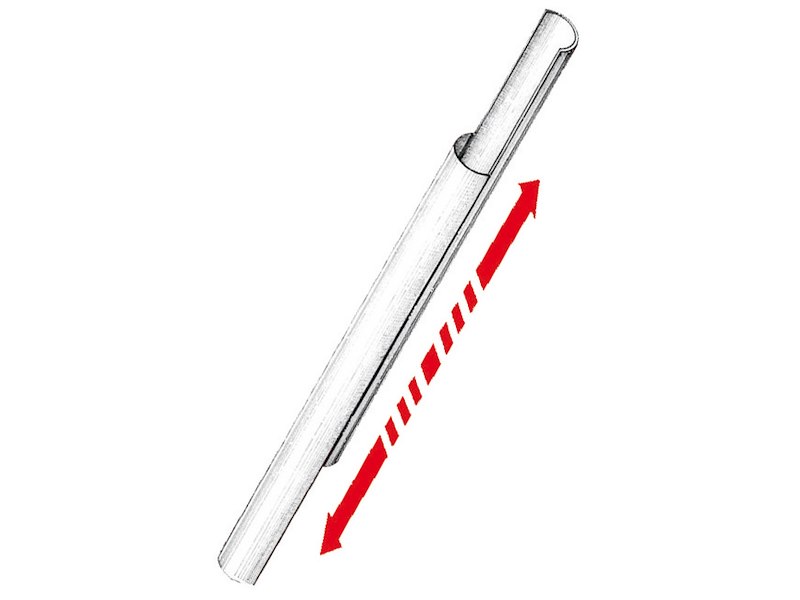 Profilo copri sartie e tenditori in alluminio anodizzato