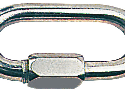 Moschettone con apertura a vite