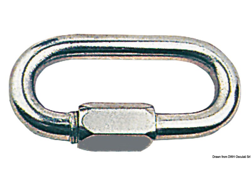 Moschettone con apertura a vite