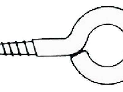 Occhiolo in acciaio inox a vite